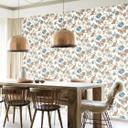 Rasch papier peint intissé, papier peint à motifs Sophia blanc crème