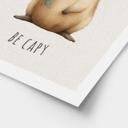 Poster Capybara - Don't worry be capy