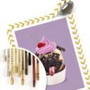 Póster Suelto - Pugcake