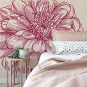 Fototapet - Blomsterillustration