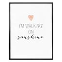 Póster Confeti y Nata - I'm walking on sunshine