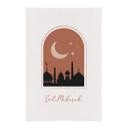 Tekstil plakat Eid Mubarak om natten