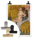 Póster Degas - Una mujer se peina