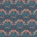 Rasch papier peint intissé, papier peint à motifs Sophia bleu pétrole