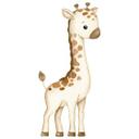 Baby giraf wallsticker