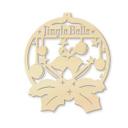 Arte en madera de álamo - Jingle Bells