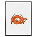 Affiche - Yoga-renard 06