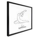Plakat - Yoga Due - Line Art