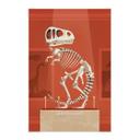 Tekstil plakat Braun - T-Rex