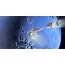 Vlies Fototapete - Star Wars Classic RMQ Death Star Assault - 500 x 250 cm
