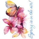 Wallsticker Kristina Kvilis - Forår 02