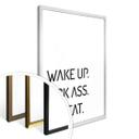 Plakat - Wake up kick ass repeat