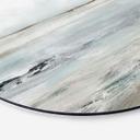 Vægcirkel Bølger ved Sandy Bay - Hobday – print på aluminium (Alu-Dibond)