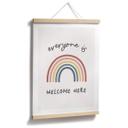 Póster Todos son bienvenidos - KsanaKalpa