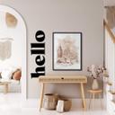 Wallsticker Hello