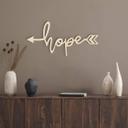 Træbogstaver - Hope arrow