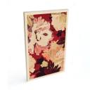 Cuadro de madera de peonias con Medidas grandes - SpaceFrog Designs