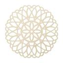 Decoración en madera álamo - Mandala Flor de la Vida - Redondo