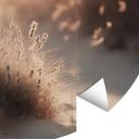 Tapet cirkel Treechild - solnedgang over klitterne - vliesetapet/selvklæbende non-woven tapet