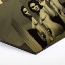 Hexagon - Alu-Dibond goud effect Kornienko - In the Mirror