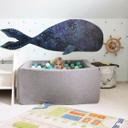 Sticker mural Blanz – Baleine