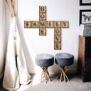 Piedras de letras - Set Vintage - Familia, Amor, Hogar
