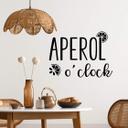 Wallsticker Aperol o'clock