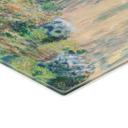 Glasbillede - Monet - Monets have i Vétheuil