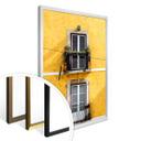 Póster - La fachada de la casa amarilla