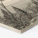 Houten Wanddecoratie Idyllisch plantenlandschap - Ms Tiff