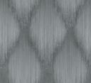 Papel pintado no tejido rayas moderno en gris 