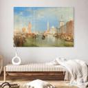 Tableau en verre - Turner - Venise, Dogana et S. Giogio Maggiore