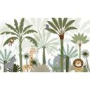 Fotomural para la habitación de los niños Animales lindos en la selva - Oliver Robins
