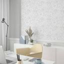 non-woven tapet hvid blomstret til stue soveværelse tapet marburg