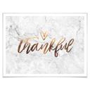 Plakat - Kobberoptik - Thankful