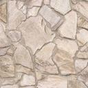 Sten tapet beige brun - 3D sten effekt tapet - non-woven tapet soveværelse gang