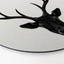 Wandcirkel Alu-Dibond - Ireland - Black Deer