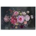 Canvasbillede, Vintage blomsterbuket