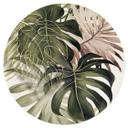 Vinilo decorativo boho de hojas tropicales - Haase - Redondo