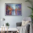 Póster Schmucker - Ciudad junto al río