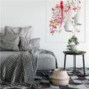 Poster autocollant - W - Oiseau du Paradis