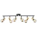 Spotrohr Karl, gold, 14,5 x 76,5 cm, Metall Lampe