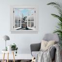 3D Wallsticker vinduesplads - Over tagene i Istanbul
