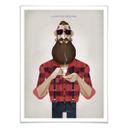 Póster Brown - Lumbersexual