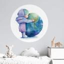 Wall Sticker Heine - Hugging Earth
