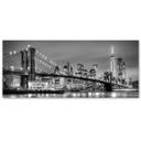 Canvasbillede, New York Brooklyn Bridge