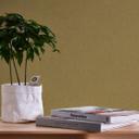 Architects Paper Floral Impression - Papier peint intissé uni, jaune