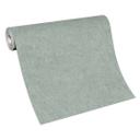 Non-woven tapet med betonmotiver, ensfarvet, grøn