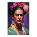 Póster de tela Treechild - Retrato de Frida Kahlo