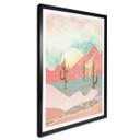 Póster SpaceFrog Designs - Montañas desérticas